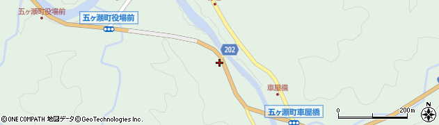 宮崎県西臼杵郡五ヶ瀬町三ヶ所2135周辺の地図