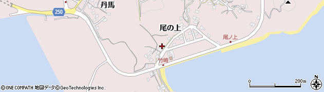 長崎県長崎市香焼町尾の上1485周辺の地図