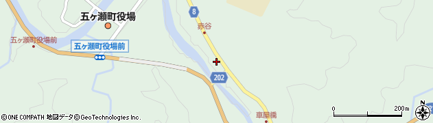 宮崎県西臼杵郡五ヶ瀬町三ヶ所10675周辺の地図