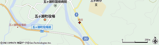 宮崎県西臼杵郡五ヶ瀬町三ヶ所10670周辺の地図