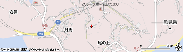 長崎県長崎市香焼町（丹馬団地）周辺の地図