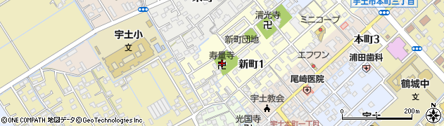寿量寺（日蓮宗）周辺の地図