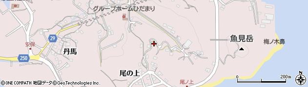 長崎県長崎市香焼町1415周辺の地図