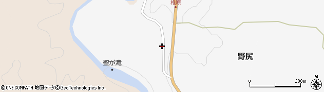 熊本県上益城郡山都町野尻881周辺の地図