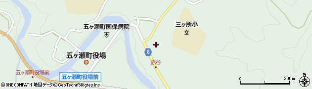 宮崎県西臼杵郡五ヶ瀬町三ヶ所10697周辺の地図