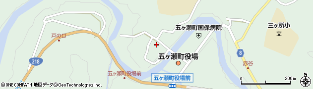 宮崎県西臼杵郡五ヶ瀬町三ヶ所11554周辺の地図