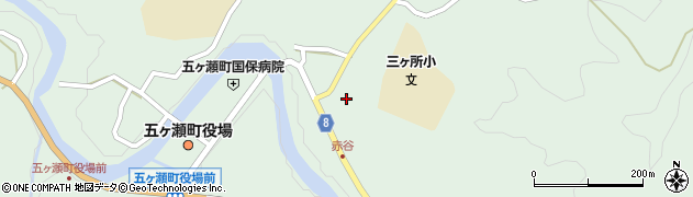 宮崎県西臼杵郡五ヶ瀬町三ヶ所10698周辺の地図