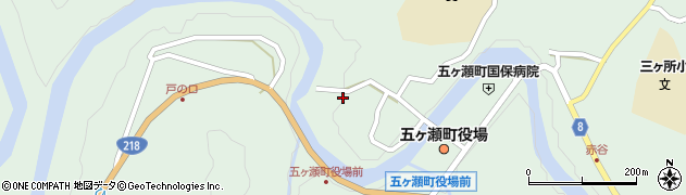 宮崎県西臼杵郡五ヶ瀬町三ヶ所11570周辺の地図