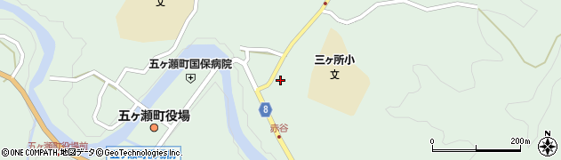 宮崎県西臼杵郡五ヶ瀬町三ヶ所10706周辺の地図