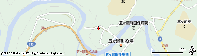宮崎県西臼杵郡五ヶ瀬町三ヶ所11575周辺の地図