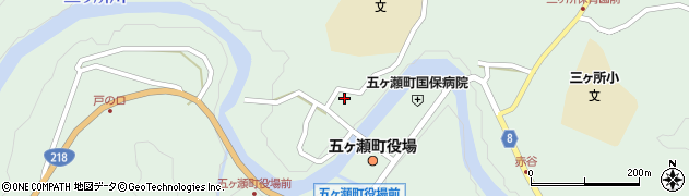 宮崎県西臼杵郡五ヶ瀬町三ヶ所11535周辺の地図