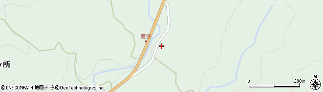 宮崎県西臼杵郡五ヶ瀬町三ヶ所9714周辺の地図