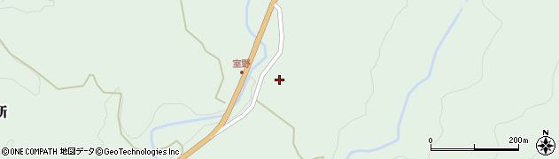 宮崎県西臼杵郡五ヶ瀬町三ヶ所9713周辺の地図