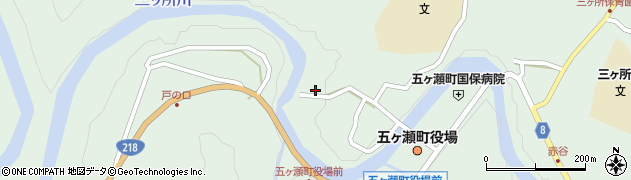 宮崎県西臼杵郡五ヶ瀬町三ヶ所11573周辺の地図