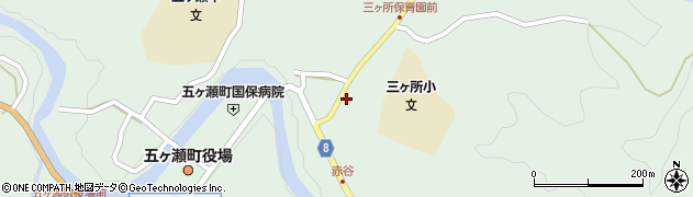 宮崎県西臼杵郡五ヶ瀬町三ヶ所10704周辺の地図