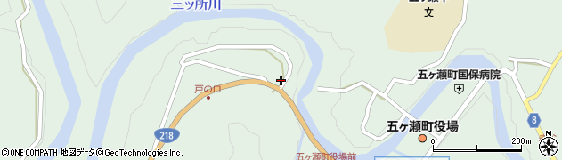 宮崎県西臼杵郡五ヶ瀬町三ヶ所1275周辺の地図