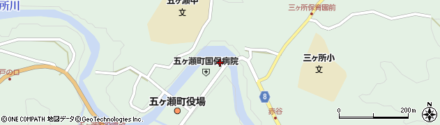 宮崎県西臼杵郡五ヶ瀬町三ヶ所2118周辺の地図