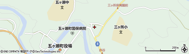宮崎県西臼杵郡五ヶ瀬町三ヶ所10721周辺の地図