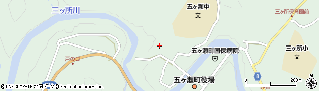 宮崎県西臼杵郡五ヶ瀬町三ヶ所11598周辺の地図