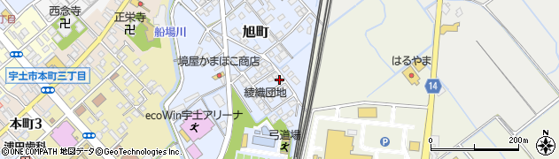 熊本県宇土市旭町401周辺の地図