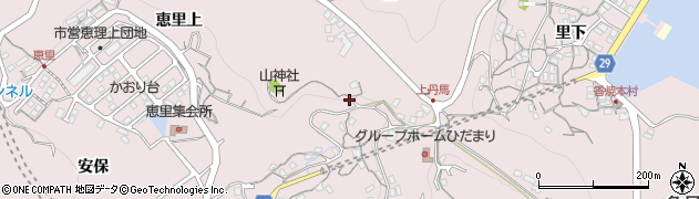 長崎県長崎市香焼町1698周辺の地図