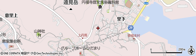 長崎県長崎市香焼町1187周辺の地図