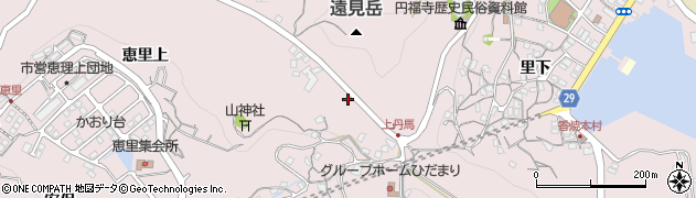長崎県長崎市香焼町丹馬周辺の地図