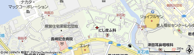 長崎県長崎市末石町399周辺の地図
