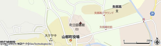 山都町役場本庁　福祉課病後児保育室周辺の地図