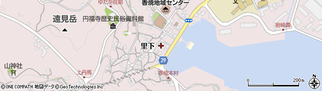 長崎県長崎市香焼町1072周辺の地図