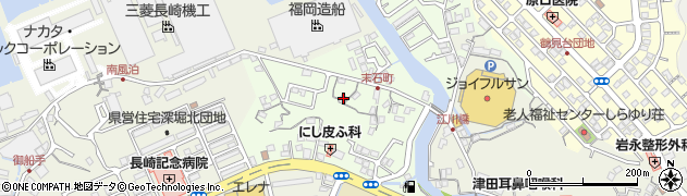 長崎県長崎市末石町403周辺の地図