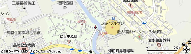 長崎県長崎市末石町446周辺の地図