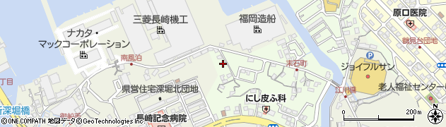 長崎県長崎市末石町317周辺の地図