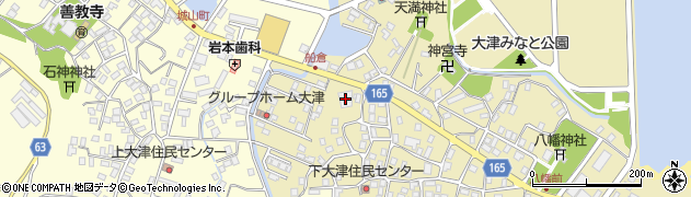つばき屋　大津店周辺の地図