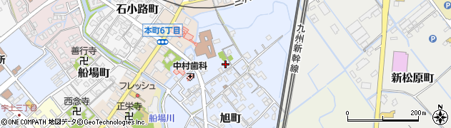 熊本県宇土市旭町132周辺の地図