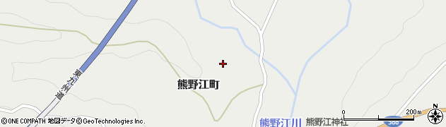宮崎県延岡市熊野江町周辺の地図