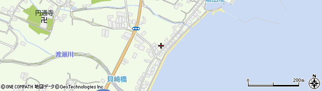 湯田美容室周辺の地図