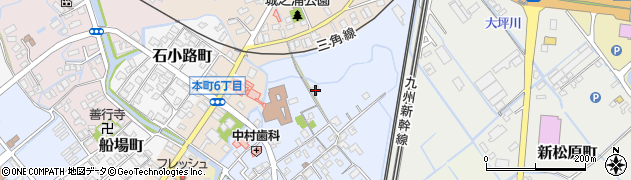 熊本県宇土市旭町103周辺の地図