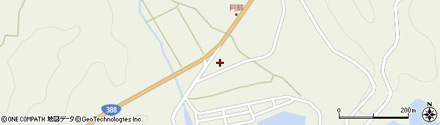 宮崎県延岡市北浦町古江3123周辺の地図