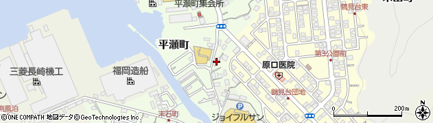 長崎県長崎市平瀬町84周辺の地図