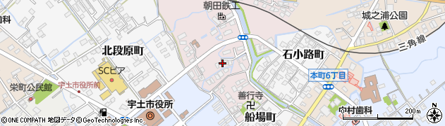 熊本県宇土市築籠町173周辺の地図