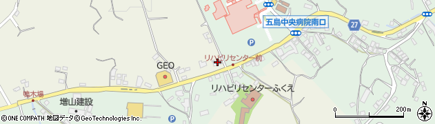 福江フェンダー周辺の地図