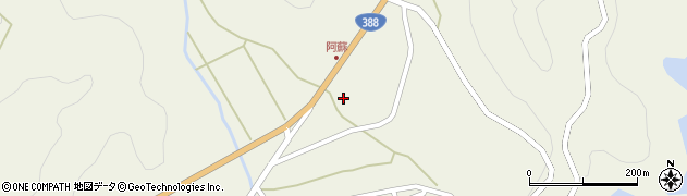 宮崎県延岡市北浦町古江3173周辺の地図