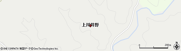 熊本県上益城郡山都町上川井野周辺の地図