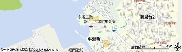 長崎県長崎市平瀬町周辺の地図
