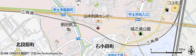 熊本県宇土市築籠町134周辺の地図