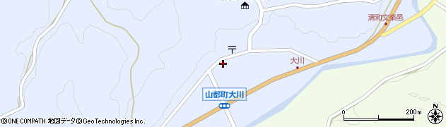 熊本県上益城郡山都町大平352周辺の地図