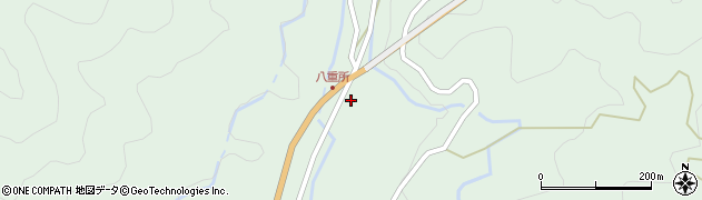 宮崎県西臼杵郡五ヶ瀬町三ヶ所9845周辺の地図