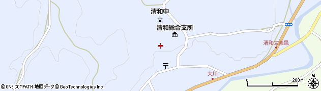 熊本県上益城郡山都町大平400周辺の地図