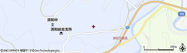 熊本県上益城郡山都町大平498周辺の地図